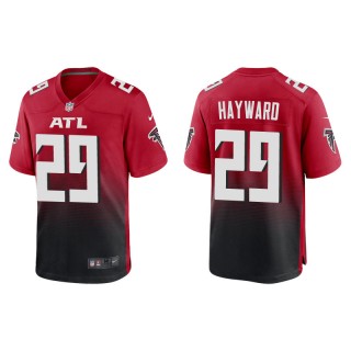 Men's Falcons Casey Hayward Red Game Jersey
