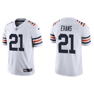 Men's Darrynton Evans Bears White Classic Limited Jersey