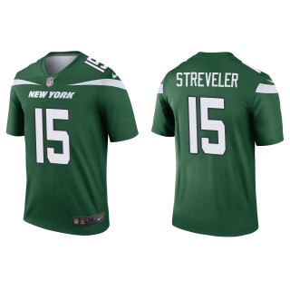 Men's New York Jets Chris Streveler Green Legend Jersey