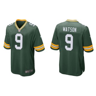 Men's Packers Christian Watson Green 2022 NFL Draft Game Jersey