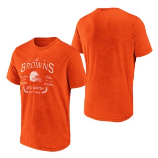 Men's Cleveland Browns NFL x Darius Rucker Collection by Fanatics Orange T-Shirt