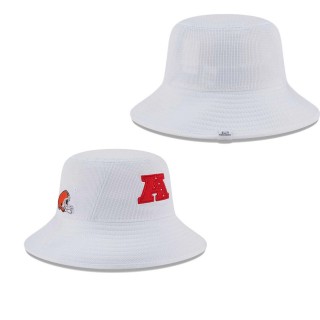 Men's Cleveland Browns White 2023 NFL Pro Bowl Bucket Hat