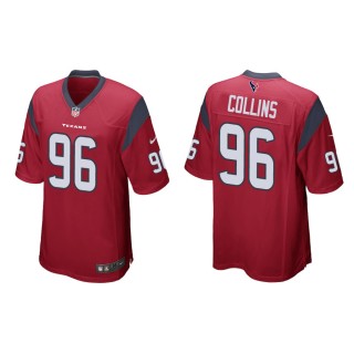 Men's Houston Texans Collins Red Game Jersey