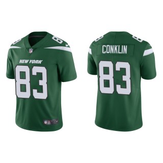 Men's New York Jets Conklin Green Vapor Limited Jersey