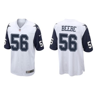 Cowboys Cooper Beebe White Alternate Game Jersey
