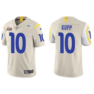 Super Bowl LVI Cooper Kupp Rams Bone Vapor Limited Jersey