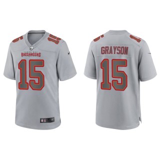 Men's Cyril Grayson Tampa Bay Buccaneers Gray Atmosphere Fashion Game Jersey