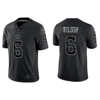 Men's Dallas Cowboys Donovan Wilson Black Reflective Limited Jersey