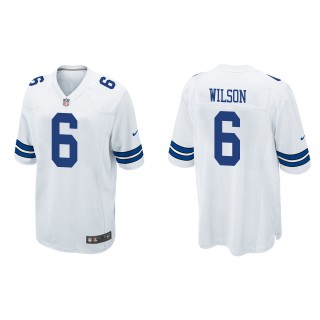 Men's Dallas Cowboys Donovan Wilson White Game Jersey