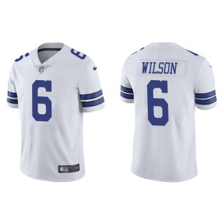 Men's Dallas Cowboys Donovan Wilson White Vapor Limited Jersey