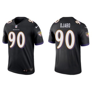 Men's Ravens David Ojabo Black Legend Jersey