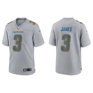 Men's Derwin James Los Angeles Chargers Gray Atmosphere Fashion Game Jersey