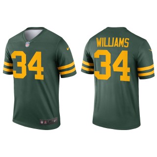 Men's Green Bay Packers Dexter Williams Green Alternate Legend Jersey