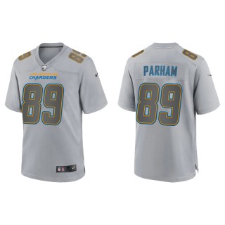 Men's Donald Parham Los Angeles Chargers Gray Atmosphere Fashion Game Jersey