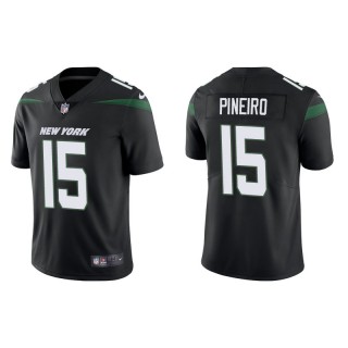 Men's New York Jets Eddy Pineiro Black Vapor Limited Jersey