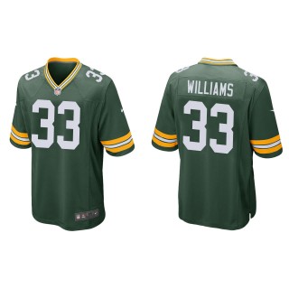 Packers Evan Williams Green Game Jersey