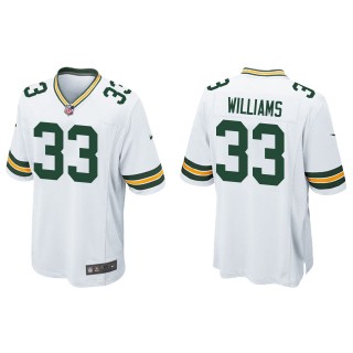 Packers Evan Williams White Game Jersey