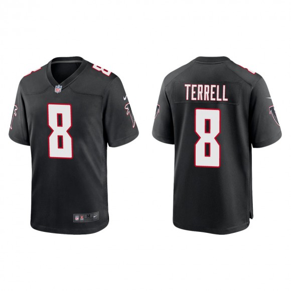 A.J. Terrell Jersey Falcons Black Throwback Game