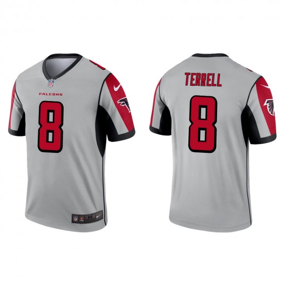 A.J. Terrell Jersey Falcons Silver Inverted Legend