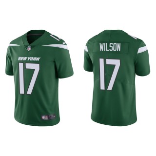 Men's Jets Garrett Wilson Green 2022 NFL Draft Vapor Limited Jersey