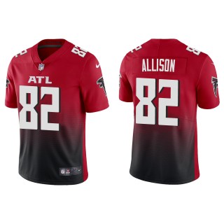 Men's Atlanta Falcons Geronimo Allison Red Alternate Vapor Limited Jersey