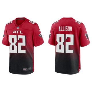 Men's Atlanta Falcons Geronimo Allison Red Game Jersey