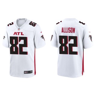 Men's Atlanta Falcons Geronimo Allison White Game Jersey