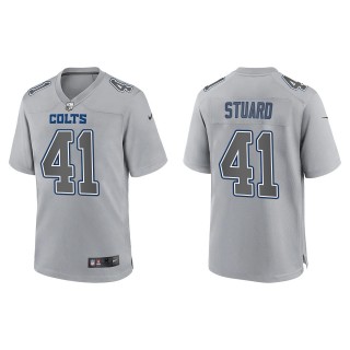 Men's Indianapolis Colts Grant Stuard Gray Atmosphere Fashion Game Jersey
