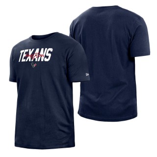 Men's Houston Texans Navy 2022 NFL Draft Collection T-Shirt