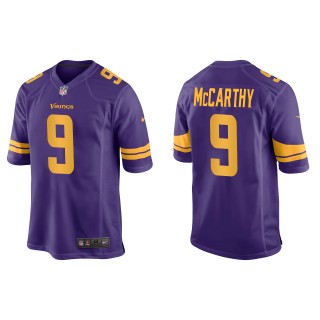 Vikings J.J. McCarthy Purple Alternate Game Jersey