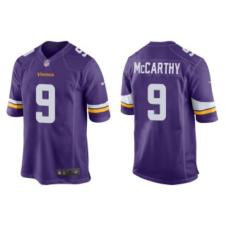 Vikings J.J. McCarthy Purple Game Jersey