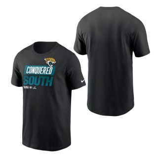Men's Jacksonville Jaguars Nike Black 2022 AFC South Division Champions Locker Room Trophy Collection T-Shirt