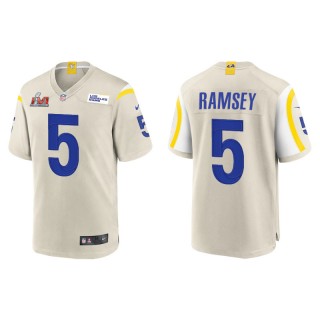 Super Bowl LVI Jalen Ramsey Rams Bone Game Jersey
