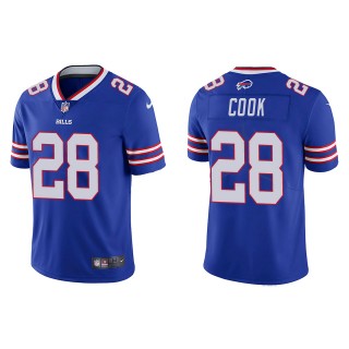 Men's Bills James Cook Royal 2022 NFL Draft Vapor Limited Jersey