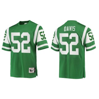 Men's New York Jets Jarrad Davis Green Authentic Jersey
