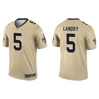Men's New Orleans Saints Jarvis Landry Gold Inverted Legend Jersey