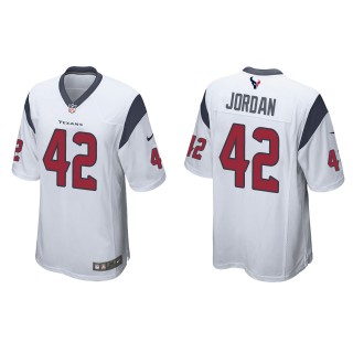 Texans Jawhar Jordan White Game Jersey