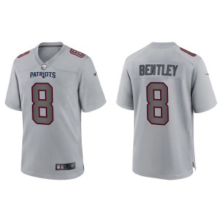 Men's Ja'Whaun Bentley New England Patriots Gray Atmosphere Fashion Game Jersey