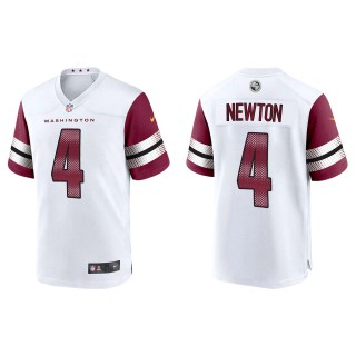 Commanders Jer'Zhan Newton White Game Jersey