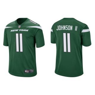 Men's Jets Jermaine Johnson II Green 2022 NFL Draft Game Jersey