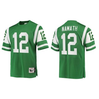 Men's New York Jets Joe Namath Green Authentic Jersey