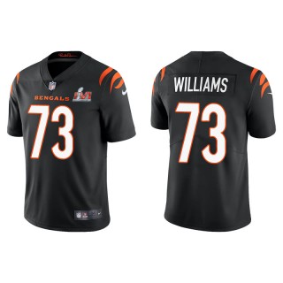 Super Bowl LVI Jonah Williams Bengals Black Vapor Limited Jersey