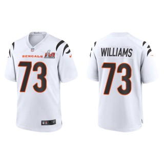 Super Bowl LVI Jonah Williams Bengals White Game Jersey
