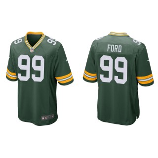 Men's Packers Jonathan Ford Green Game Jersey