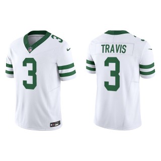 Jets Jordan Travis White Legacy Limited Jersey