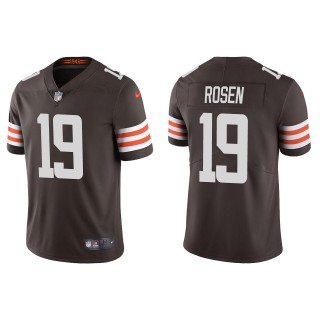 Men's Cleveland Browns Josh Rosen Brown Vapor Limited Jersey