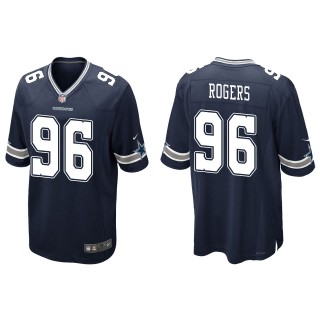 Cowboys Justin Rogers Navy Game Jersey