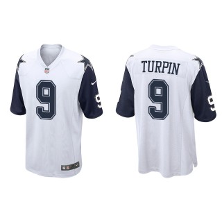 Men's Dallas Cowboys KaVontae Turpin White Alternate Game Jersey