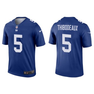 Men's Giants Kayvon Thibodeaux Royal 2022 NFL Draft Legend Jersey