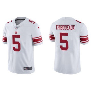 Men's Giants Kayvon Thibodeaux White 2022 NFL Draft Vapor Limited Jersey